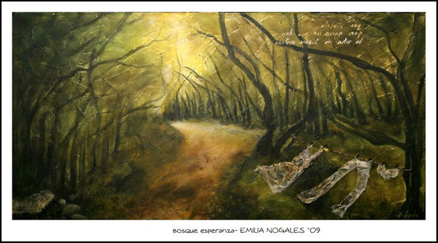 bosque esperanza Acrylic Canvas Landscaping