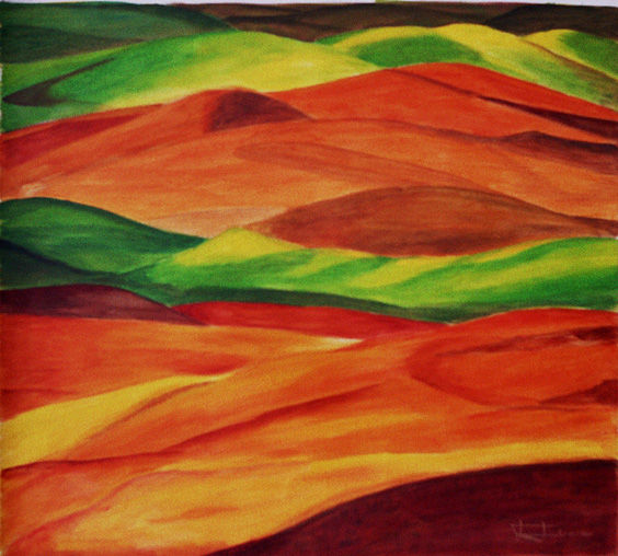 CAMPOS DE CASTILLA Acrylic Canvas