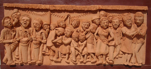 Fiesta de Palos Terracota Figurativa