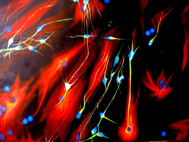 neuronas 2 Oil Canvas Others