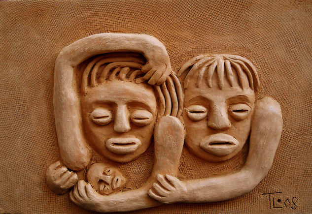 Nacimiento Taino 1 Terracotta Figurative