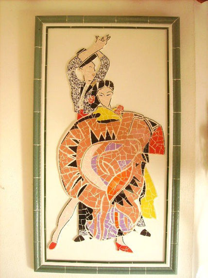 Bailando sevillanas