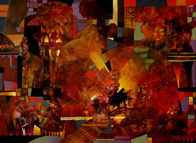 "Reflejo de una danza repetida II"