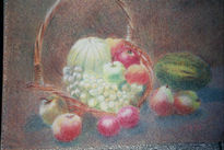 Cesta con frutas
