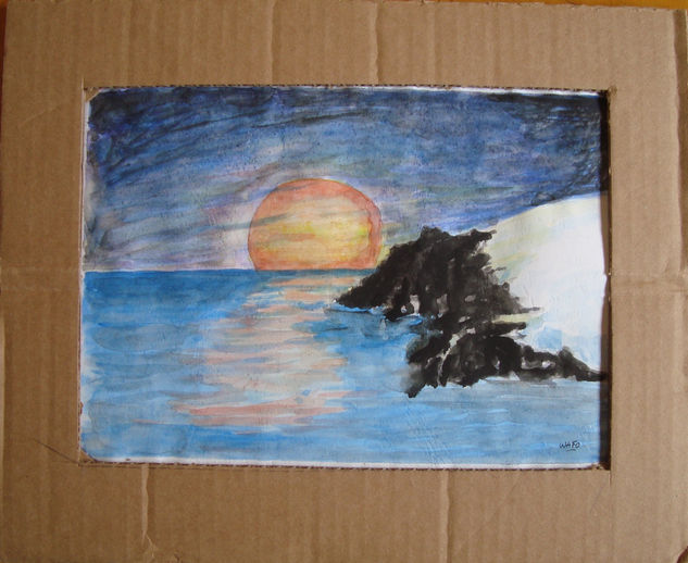 luna Watercolour Paper Landscaping