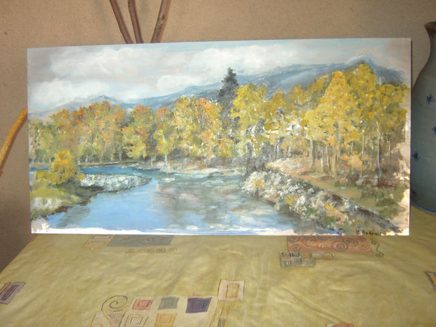Rio en el bosque