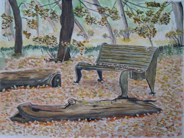 Esperando a alguien - Obra vendida
