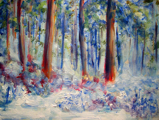 fondo de invierno