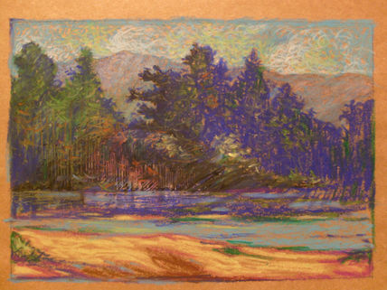 "Río azul"