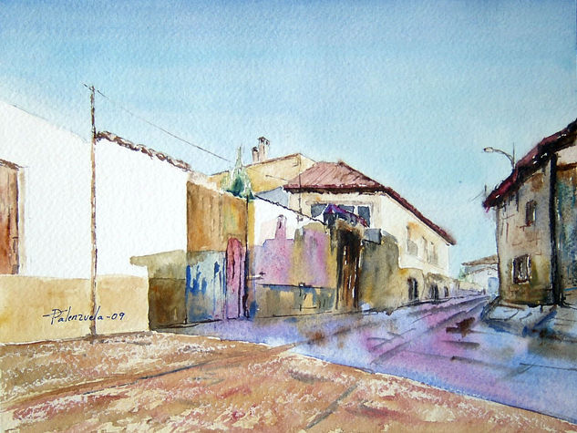 Pueblo de Valladolid Watercolour Paper Landscaping