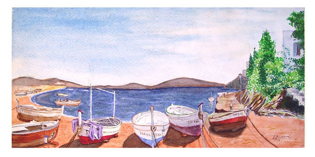 Port Lligat (Girona) Watercolour Paper Landscaping