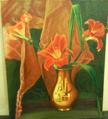 Jarrón de flores
