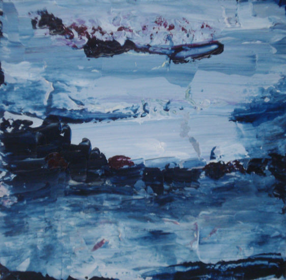 s/ titulo Acrylic Textile Marine Painting