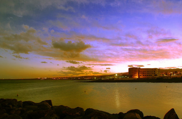 la noche de colores