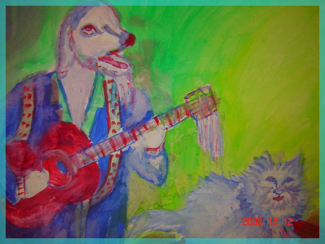 The musician and student
