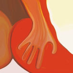 Serie "Al desnudo". Pintura digital en torno al cuerpo y al alma. "En pelotas somos más parecidos e incluso muy diferentes. thumbnail 1