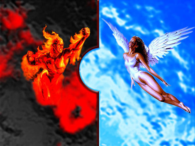 fusion del cielo y el infierno