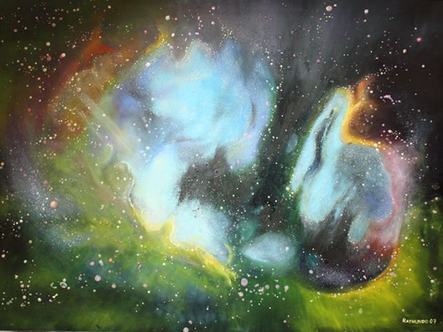 Nebulosa del Pelícano Mixed media Others Landscaping