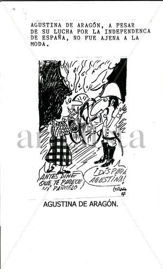 Agustina de Aragón. Ink