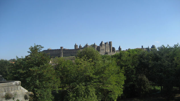 Castillo de carcassone Travel Color (Digital)