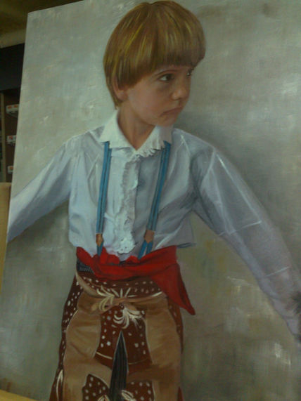 Retrato mi hijo