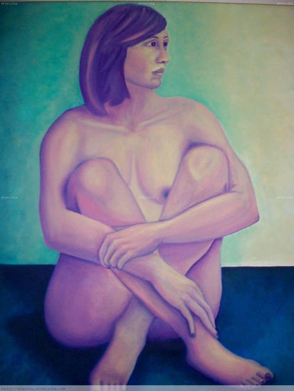 Esperándote Oil Canvas Nude Paintings