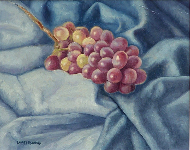BODEGÓN., UVAS.
