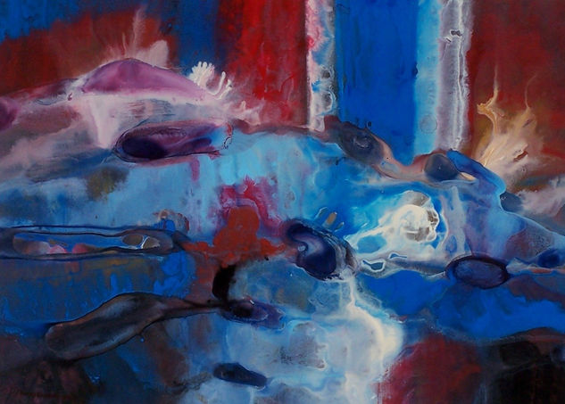 TORMENTA. (Abst. Onírica) Oil Canvas Others