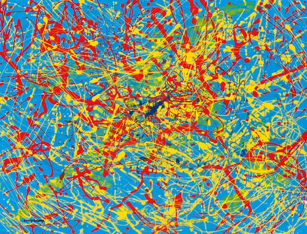 HOMENAJE A., JACKSON POLLOCK.