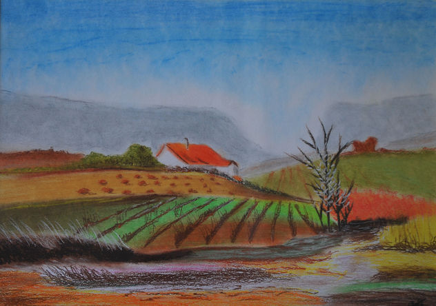 Paisaje con casa