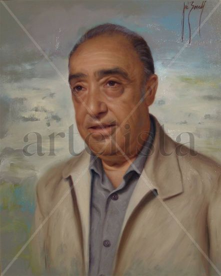 Retrato Particular Óleo Lienzo Paisaje