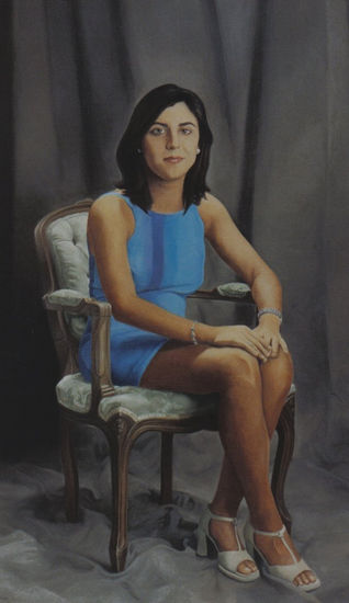 RETRATO DE., DÑA. MILAGROS ALONSO. Oil Canvas Others