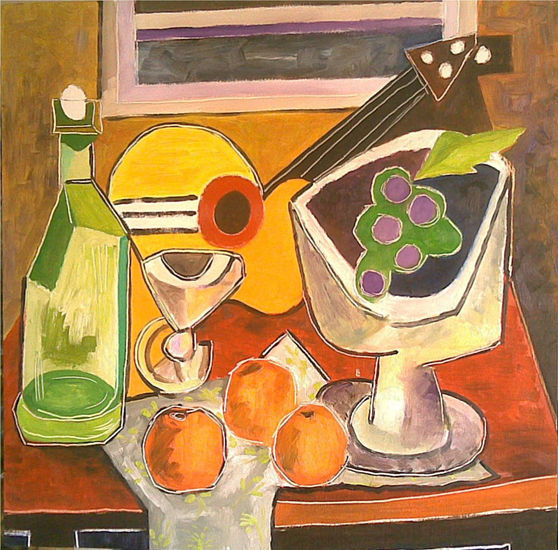 Bodegon 5 Oil Panel Still Life Paintings