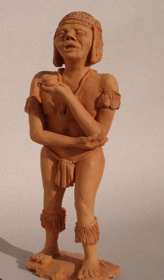 Nacimiento Taino.4 Terracotta Figurative