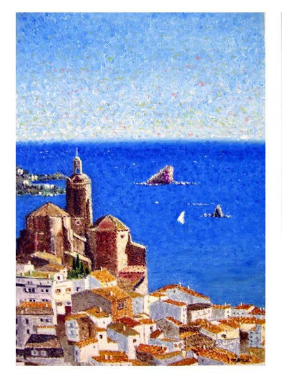 Cadaqués Oil Canvas Landscaping