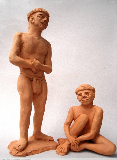 Nacimiento Taino 10 Terracotta Figurative