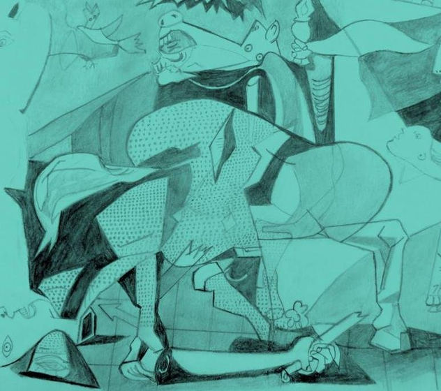 Picasso Fragmento en Net-Art