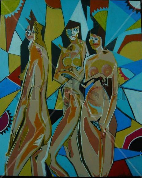 Las Tres Bañistas (...
