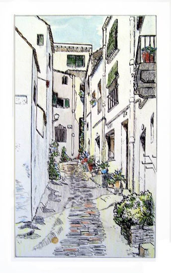 Carrer de Cadaqués Ink