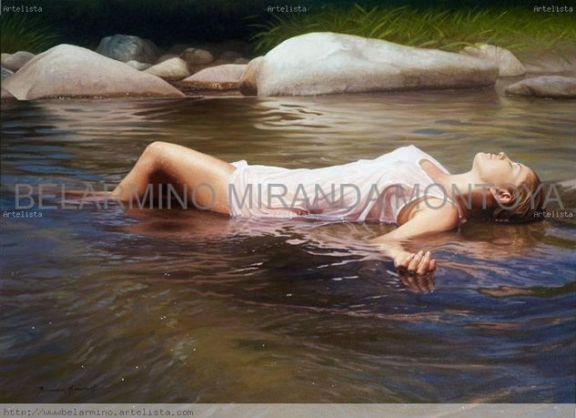 Manantial Oil Canvas Nude Paintings