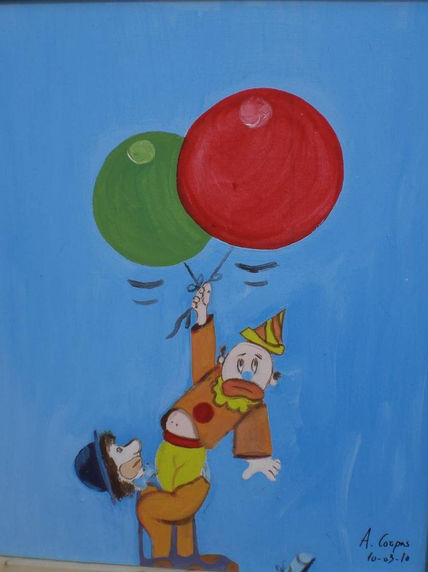 Payasos infantiles...