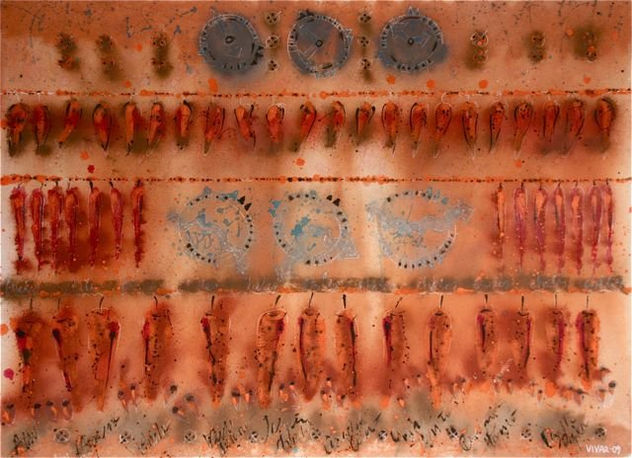 TIEMPO DE SECAR CHILES/110X150 CMS