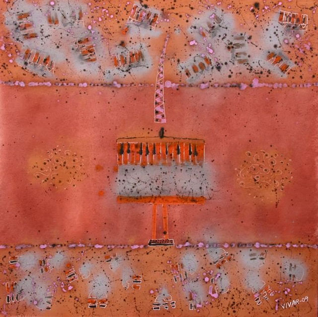 PIANO MAN/100X100 CMS /09