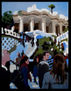 Entrando al Parque Güell