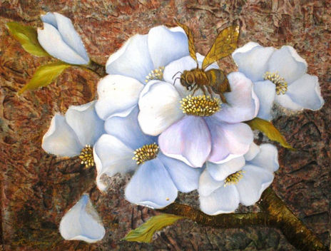 Flores y Abeja
