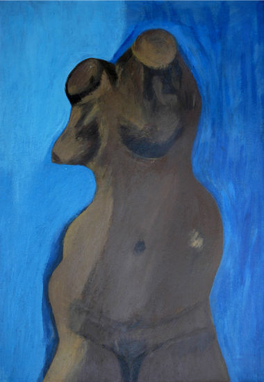 Desnudo femenino Acrylic Paper Nude Paintings