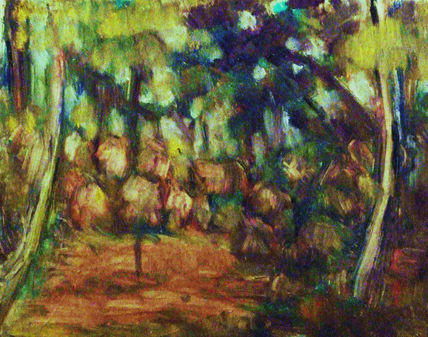 Interior de bosque