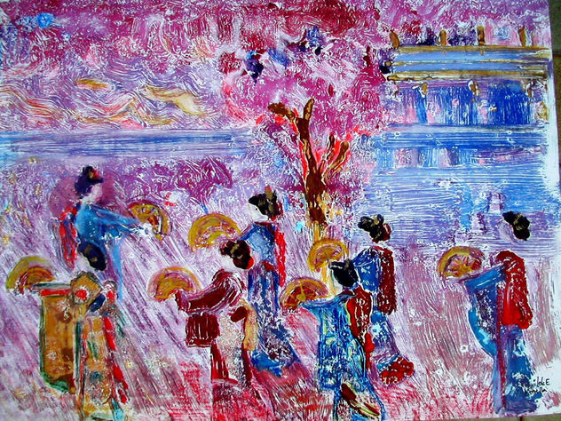 la danza de las geishas