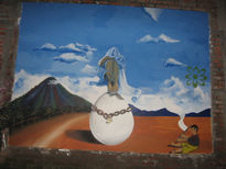 Mural hecho por mis...