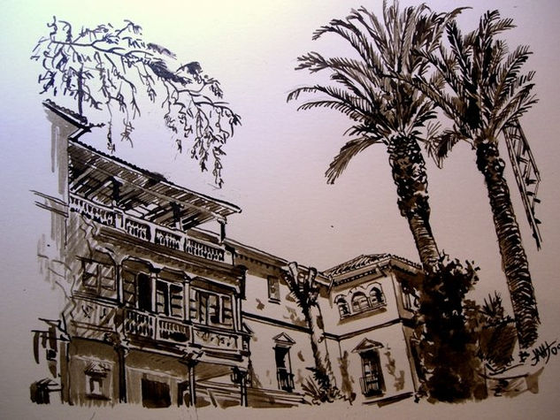 El viejo hotel (Lanjarón) Ink